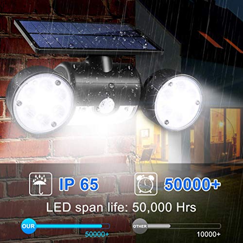 Waterproof Dual Head Solar Garden Lights