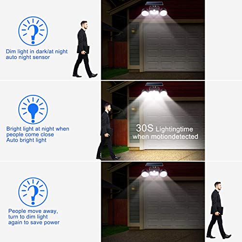 Waterproof Dual Head Solar Garden Lights