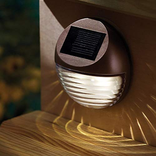 12 Pack Solar Fence Lights for Outdoor Décor