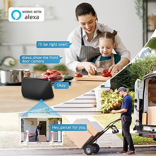 Wireless Solar Security Camera with AI Motion Detection