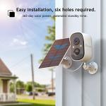 Solar Outdoor Security Camera with 1080P and PIR Sensor