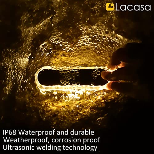 Solar Decking Lights 4 Pack - IP68 Waterproof