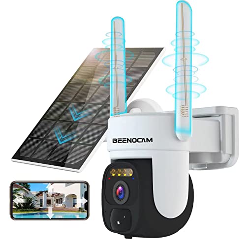 Wireless Solar Security Camera with 2K Quality