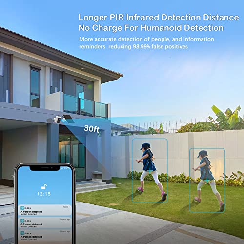 Wireless Solar Security Camera with Night Vision