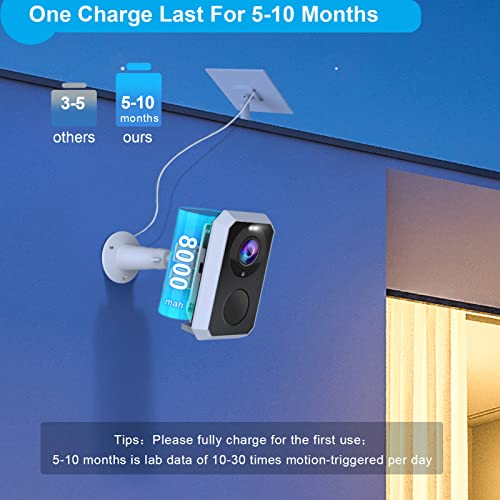 Wireless Solar Security Camera with Night Vision