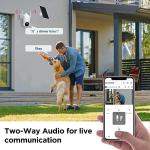 G-Homa 2K Solar Outdoor Security Camera System