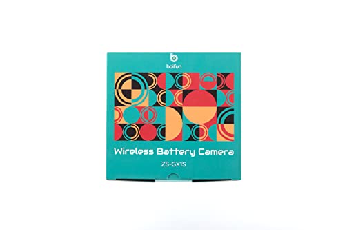 Wireless Solar Security Camera with Color Night Vision