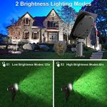 CREPOW 4-in-1 Solar Outdoor Spot Lights