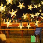 Solar Star String Lights – 50 LEDs, 8 Modes