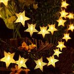 Solar Star String Lights – 50 LEDs, 8 Modes