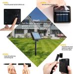 Solar Star String Lights – 50 LEDs, 8 Modes