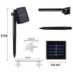 Solar Star String Lights – 50 LEDs, 8 Modes