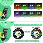 KASONIC Color Changing Solar Garden Lights - 2 Pack