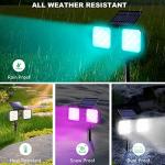KASONIC Color Changing Solar Garden Lights - 2 Pack