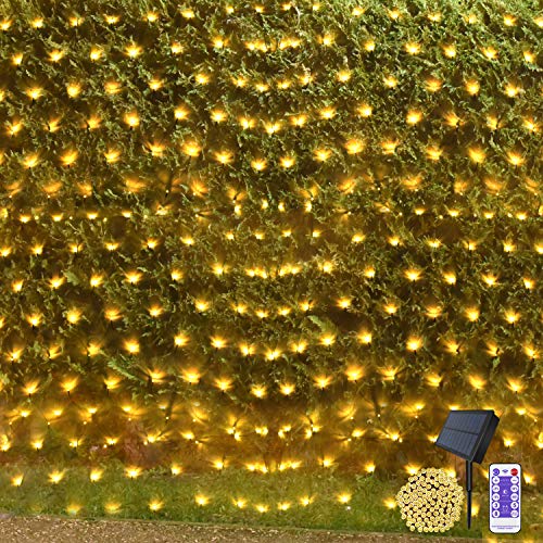 Remote Solar Fairy Lights for Outdoor Decor