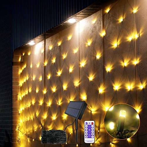 Remote Solar Fairy Lights for Outdoor Decor