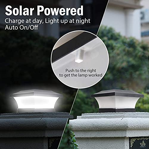 Solar Post Cap Lights for 4x4 Posts