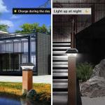 Rheme Solar Post Lights - 4 Pack for Gardens