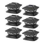 Twinsluxes Solar Post Lights - Waterproof LED Set