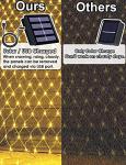 204 LED Solar Mesh Fairy Lights for Gardens