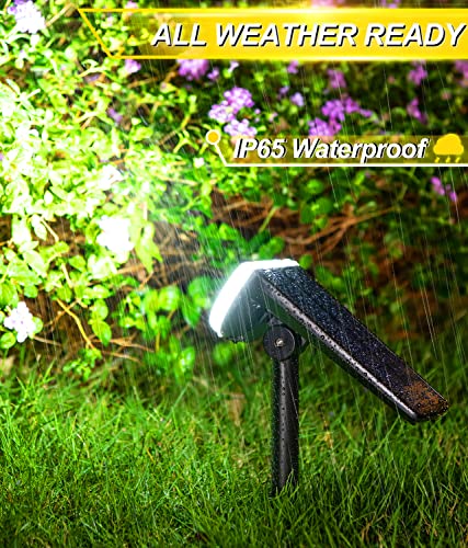 ROSHWEY Solar Garden Spot Lights - 600LM, Waterproof