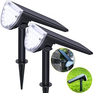 ROSHWEY 600LM Solar Spot Lights - 2 Pack