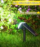 ROSHWEY 600LM Solar Spot Lights - 2 Pack