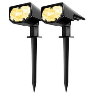 Ecocalta 2-in-1 Waterproof LED Solar Garden Lights