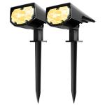 Ecocalta 2-in-1 Waterproof LED Solar Garden Lights