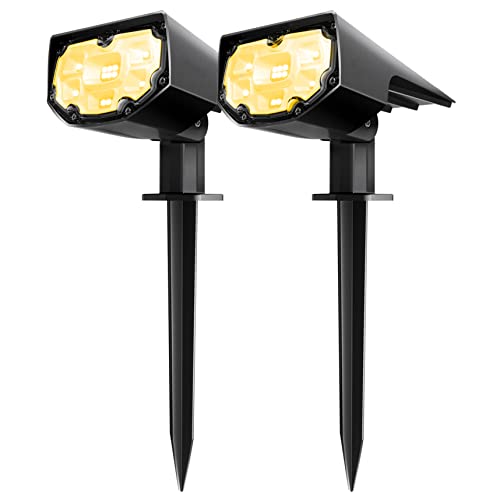2-Pack of Waterproof Solar Landscape Lights