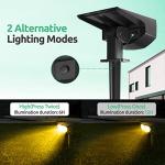 Ecocalta 2-in-1 Waterproof LED Solar Garden Lights