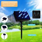 Solar String Lights with Remote Control, 60 LEDs