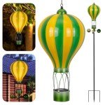 3-in-1 Hot Air Balloon Solar Garden Lights
