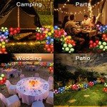 Solar Garden Stake Lights with 6 Rose Flowers