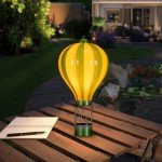 3-in-1 Hot Air Balloon Solar Garden Lights