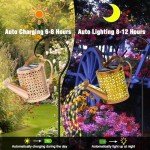 Watering Can Solar String Lights for Garden