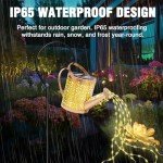 Watering Can Solar String Lights for Garden