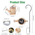 Watering Can Solar String Lights for Garden