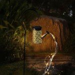 Solar Watering Can LED Garden String Lights