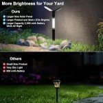 Solar Pathway Lights with Tunable White Options