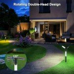 Solar Pathway Lights with Tunable White Options