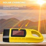 LED Wind-Up Torch with Carabiner - 2 Pack