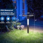 Solar Pathway Lights with Tunable White Options
