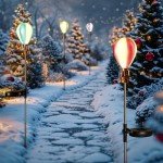 4 Pack Waterproof Solar Hot Air Balloon Lights