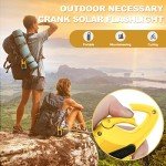 LED Wind-Up Torch with Carabiner - 2 Pack