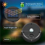 4 Pack Waterproof Solar Lantern Lids - Warm White