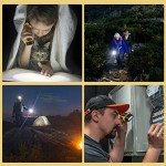 LED Wind-Up Torch with Carabiner - 2 Pack