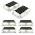 MEIKEE 20 LED Solar Garden Lights, Warm White