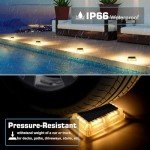 MEIKEE 20 LED Solar Garden Lights, Warm White