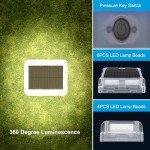 MEIKEE 20 LED Solar Garden Lights, Warm White